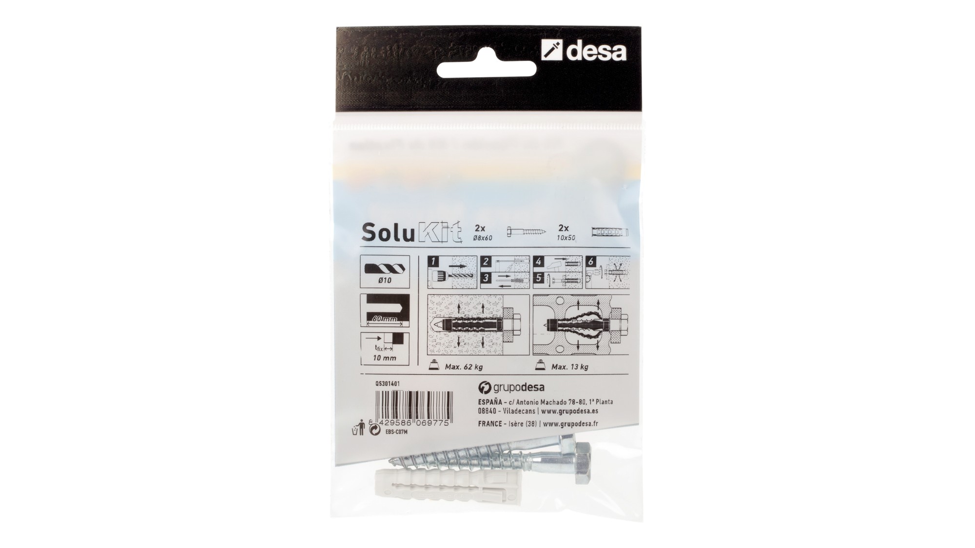 Conjunto taco NYX Solukit caldera