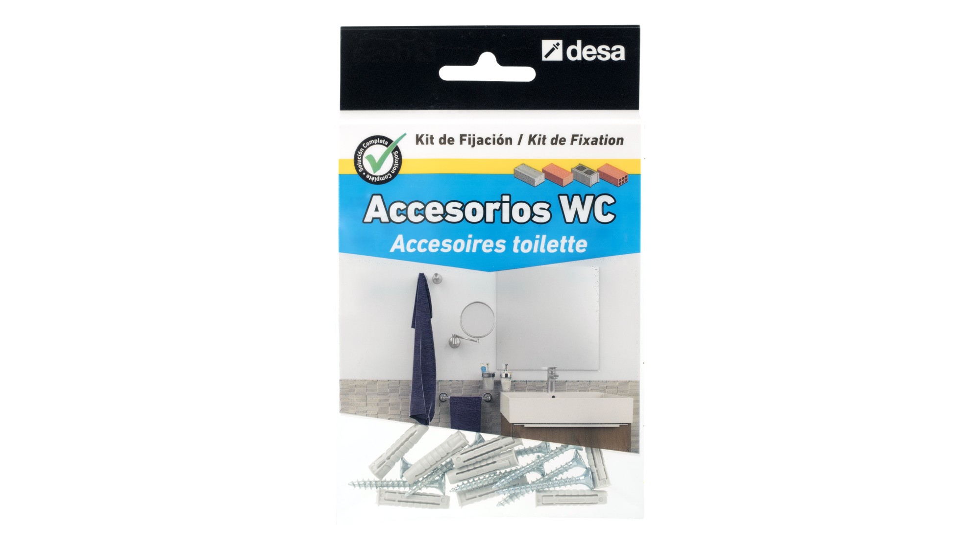 Conjunto taco NYX Solukit pequeños accesorios baño