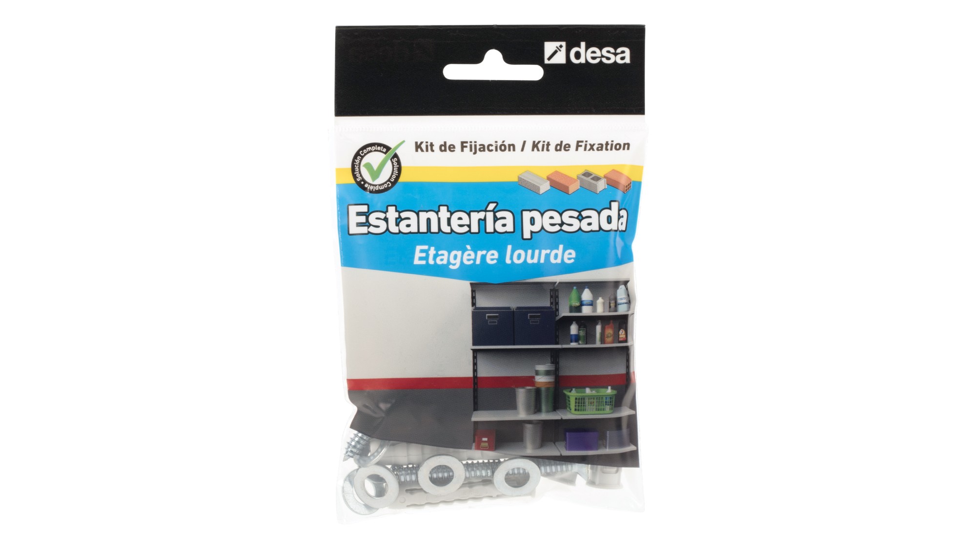 Conjunto taco NYX Solukit estanteria pesada