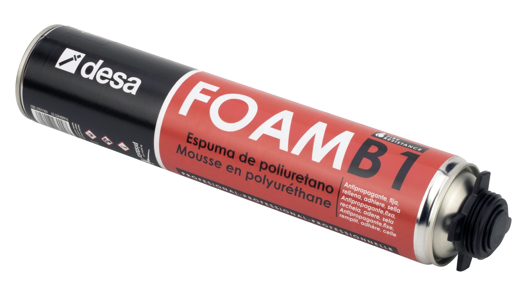 Desa foam B1 antipropagante pistolable 700 ml