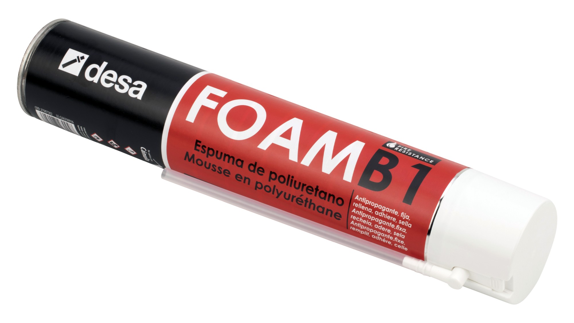 Desa foam B1 antipropagante cánula 700 ml