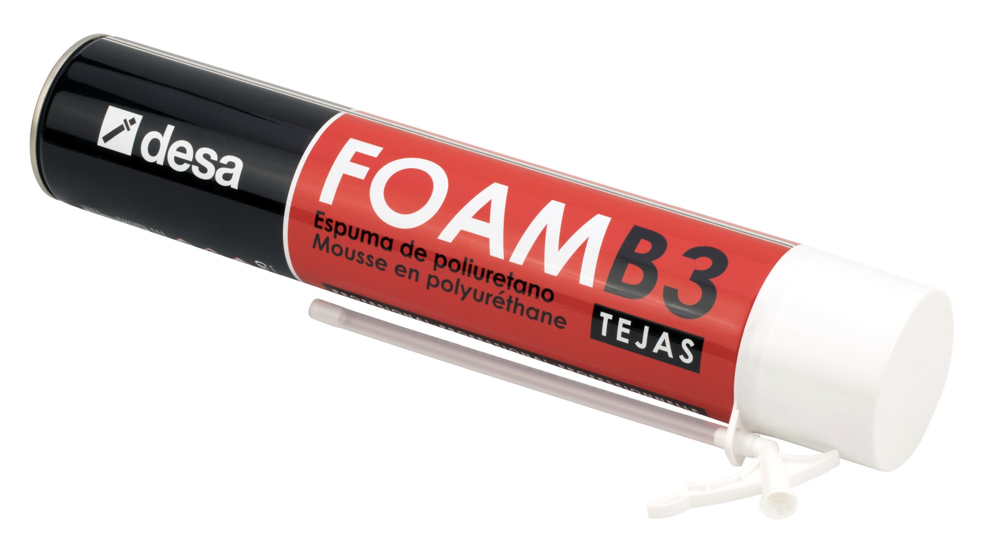 Desa foam B3 tejas cánula 750 ml