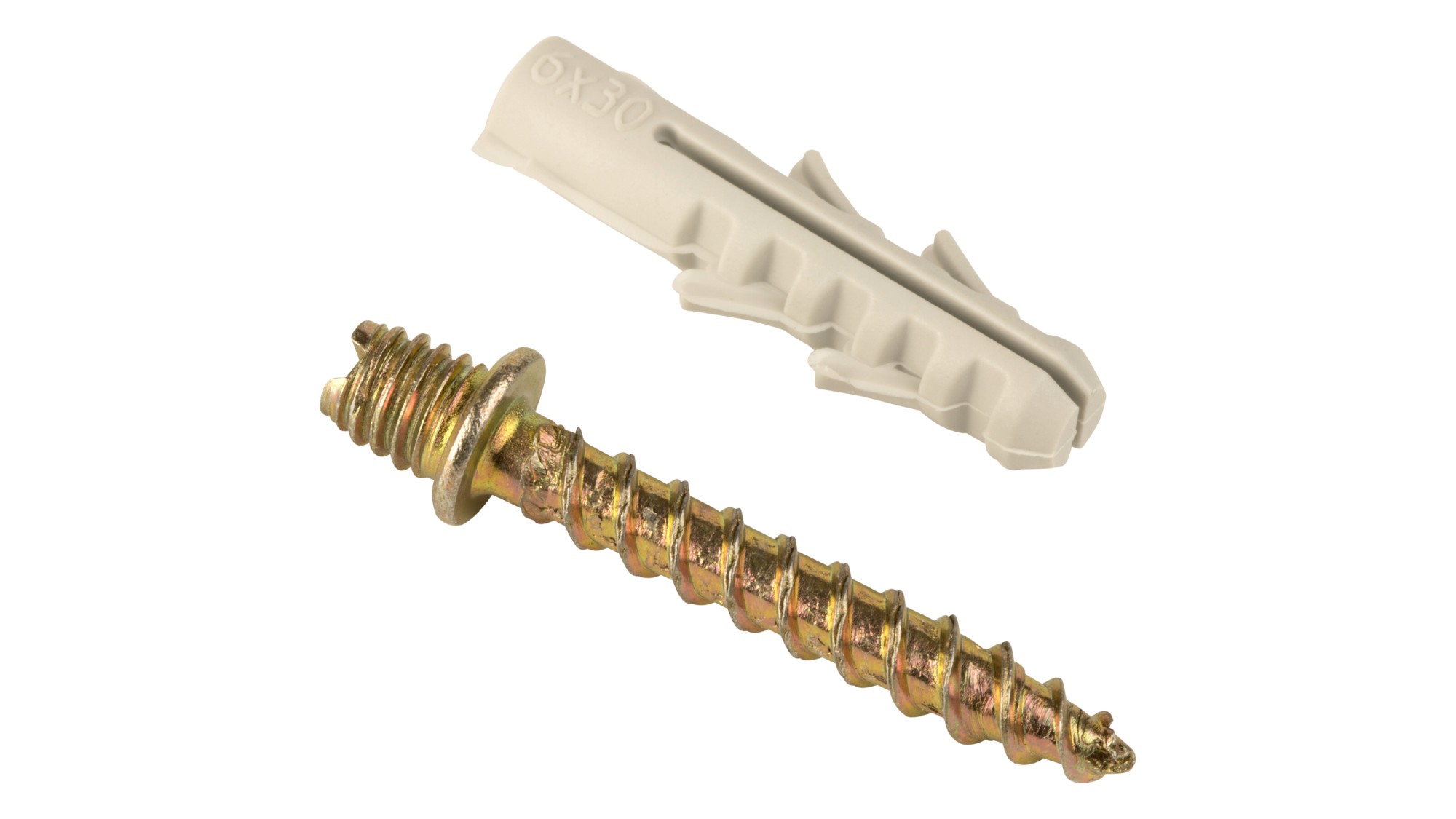 Conjunto NYF tirafondo 6 x 30 + 4,9 x 30