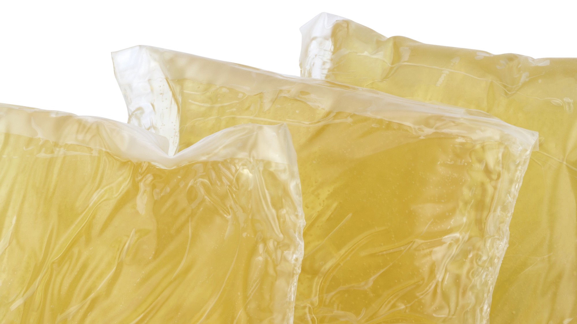 Pillow/10302 - Baja pegajosidad, grandes áreas de sellado (Ámbar) Pillows - 16 kg