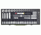 Estuche compacto 3/8" 65 pcs