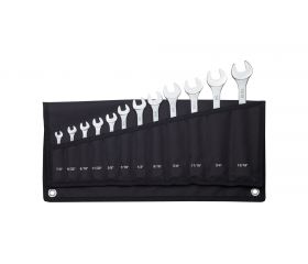 Set de 12 llaves combinadas en pulgadas
