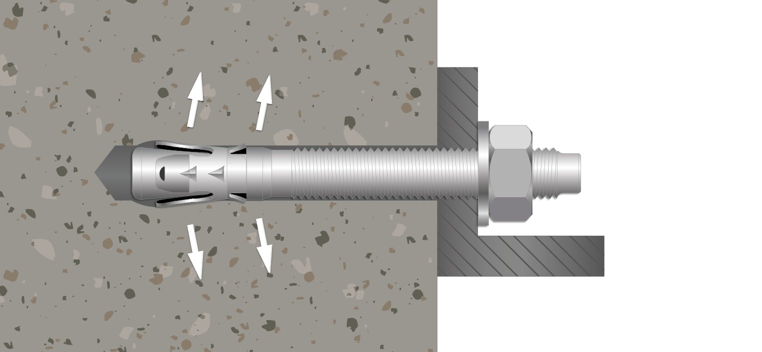 Desa fix FTBC inox A4 M12 x 110