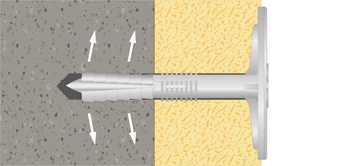 Taco ISO 10 x 70 Blanco