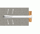 Taco clavo avellanado MNAr-S inox A2 5 x 30