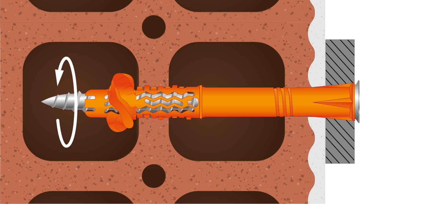 Taco largo MQL-STR inox A4 8 x 80