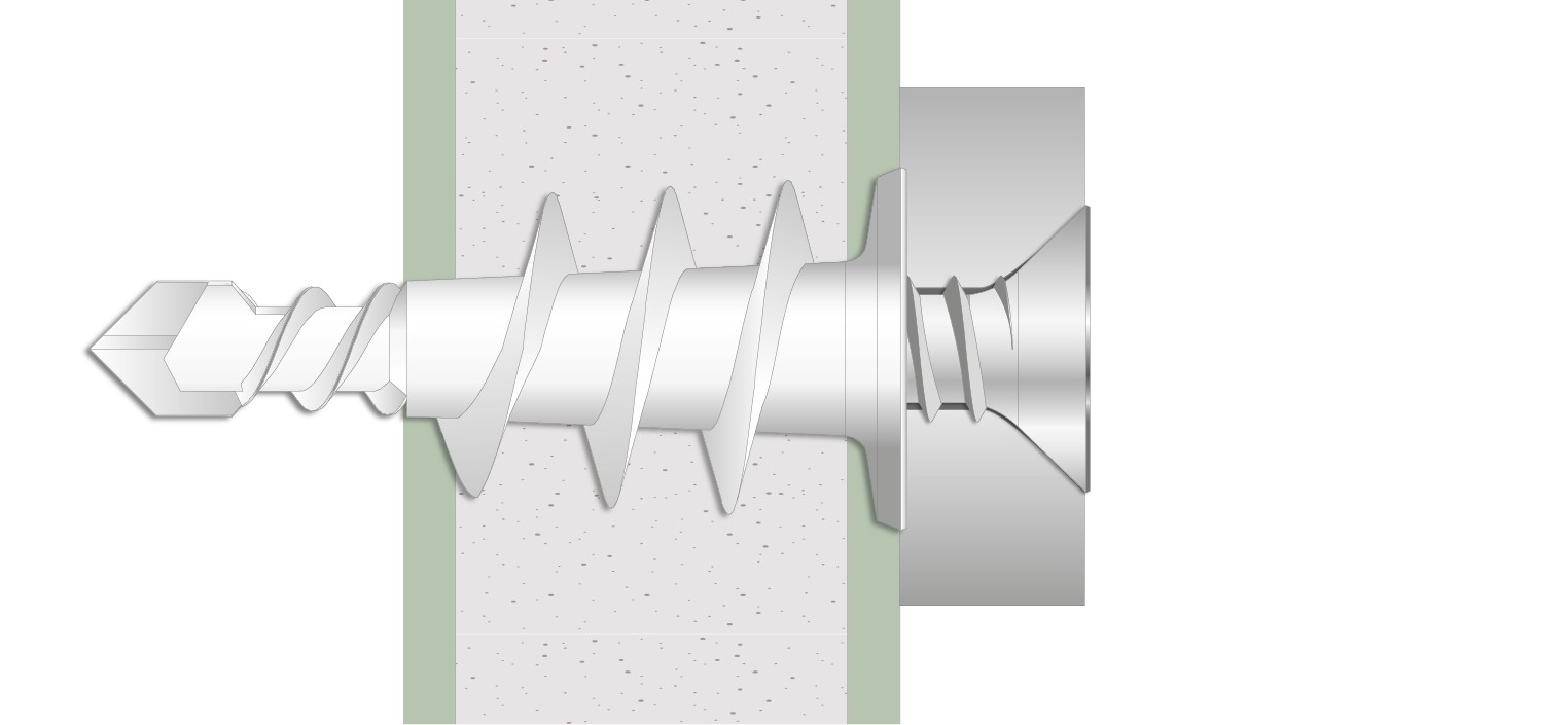 Desa PLP + tornillo Solukit aplique pladur