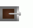 Tornillo rosca chapa hexagonal 4,5 x 15