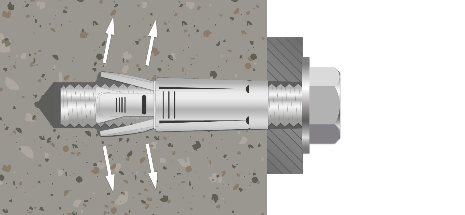 Anclaje ZK cuerpo M6