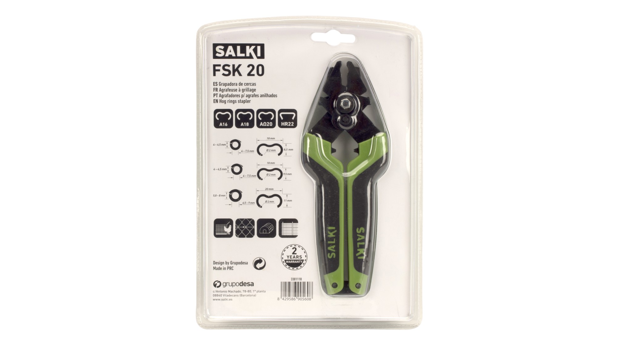 Grapadora de cercas FSK 20 - Hobby