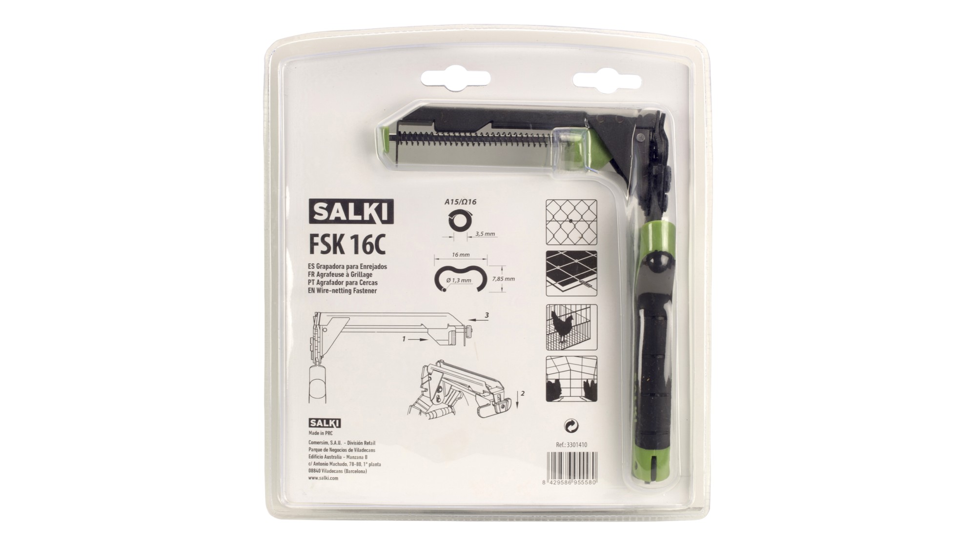 Grapadora de cercas FSK 16C - Hobby