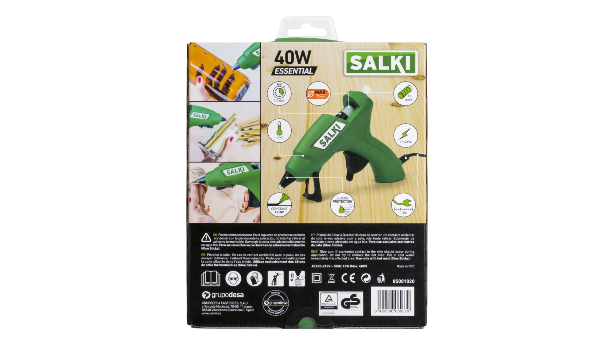 Pistola de cola 40W Essential (MAX) - Ø12 mm