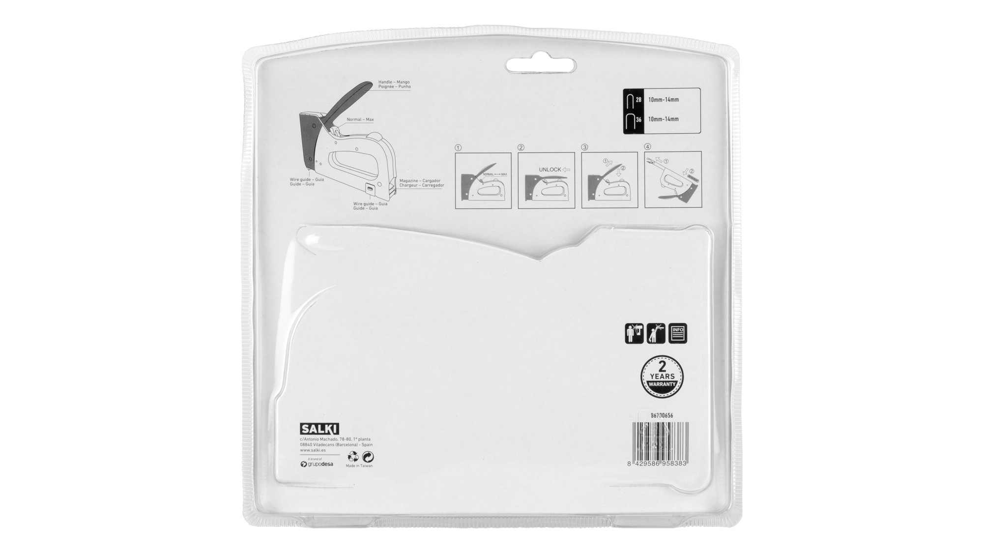 Grapadora manual TSK 28/36M - Expert