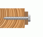 Tornillo barraquero DIN 571 5 x 25