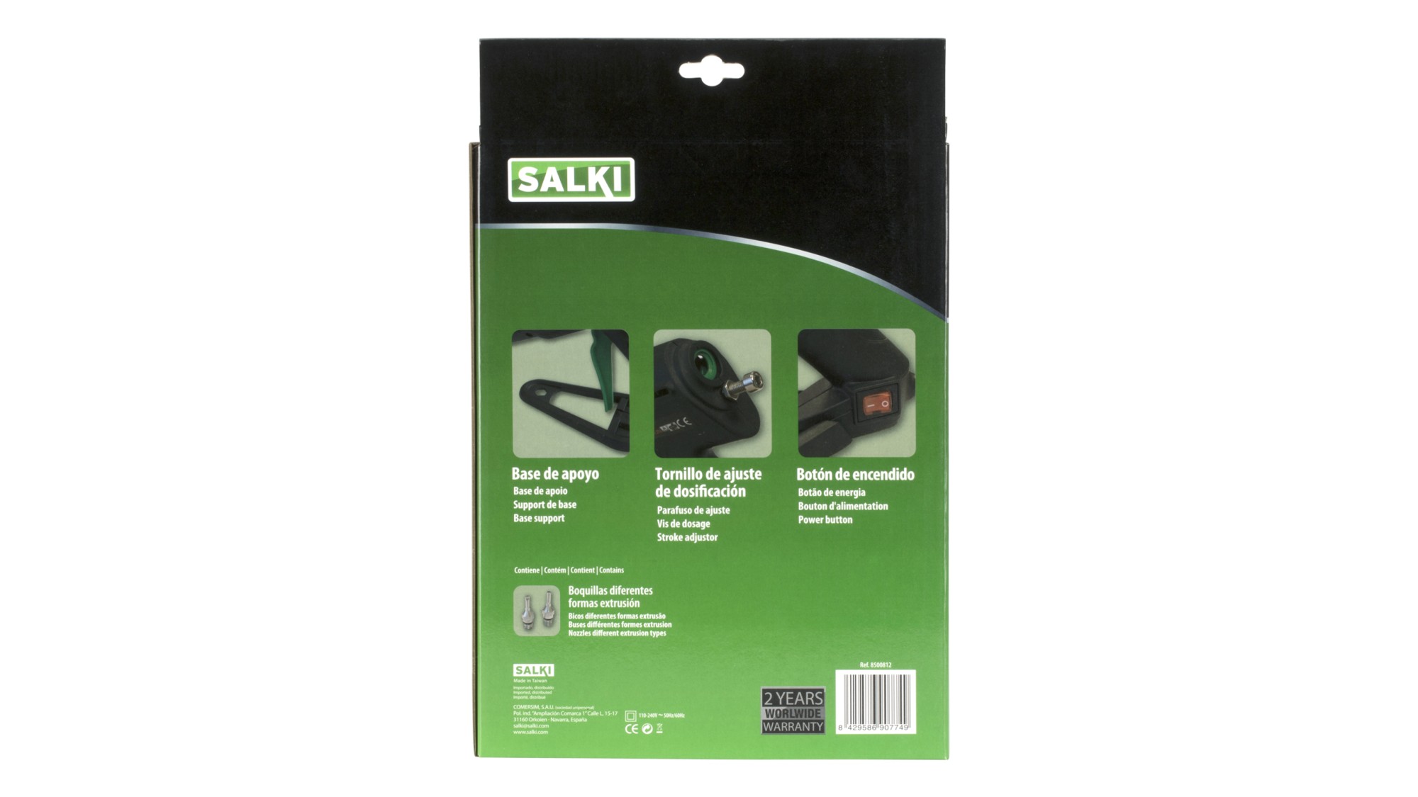 Pistola de cola ESK 300W - Ø12 mm