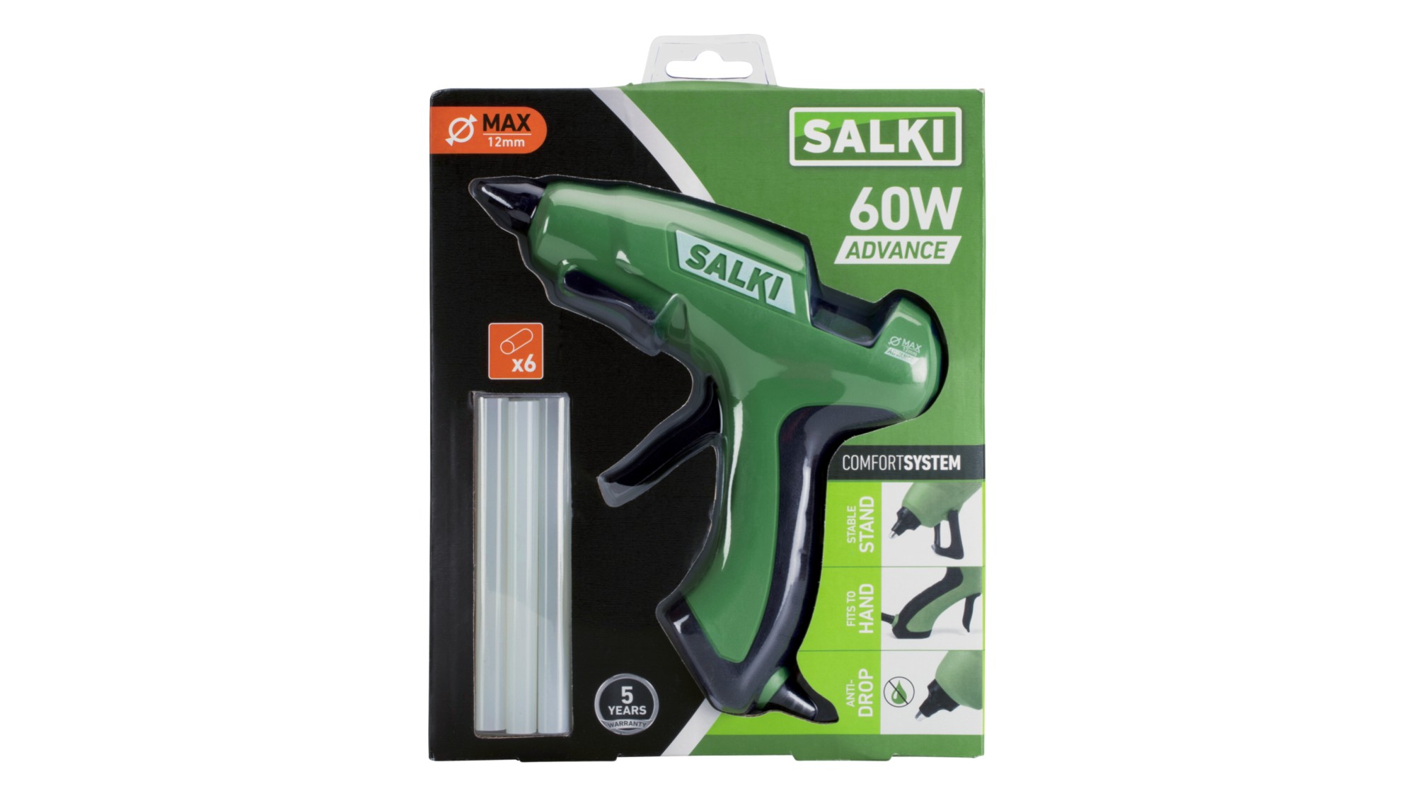 Pistola de cola 60W Advance (MAX) - Ø12 mm