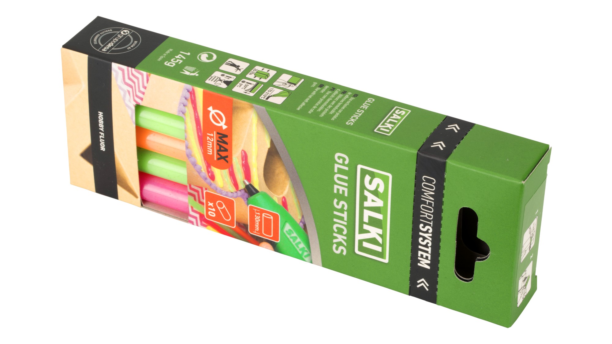 Barras de cola Hobby Flúor (MAX) Ø12 x 130 mm