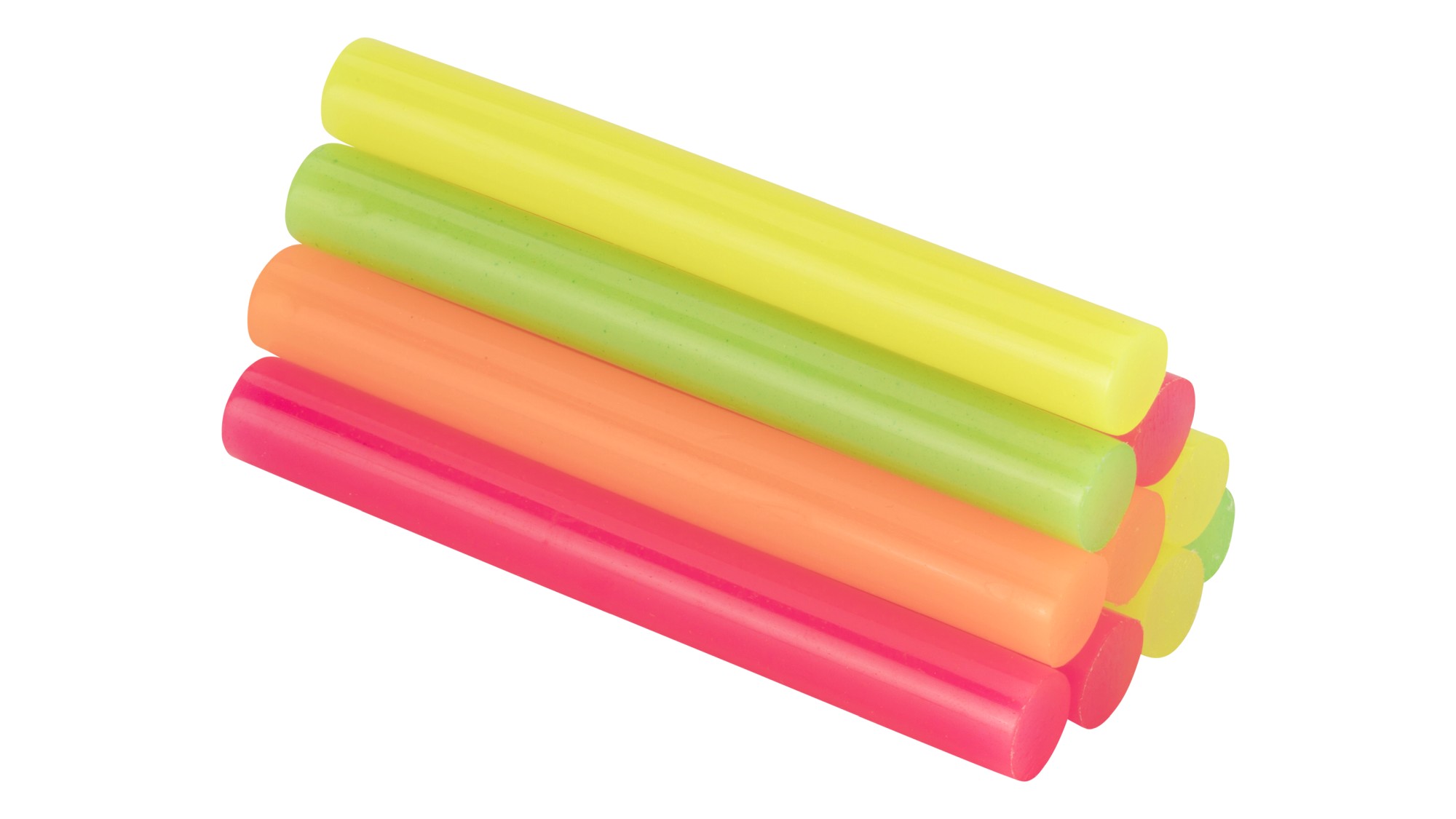 Barras de cola decoración y hobby Ø12 x 95 mm mix fluor