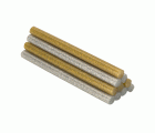Barras de cola decoración y hobby Ø8 x 95 mm purpurina dorado + plateado