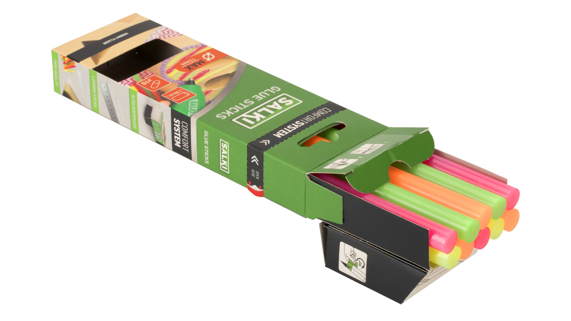 Barras de cola Hobby Flúor (MAX) Ø12 x 130 mm