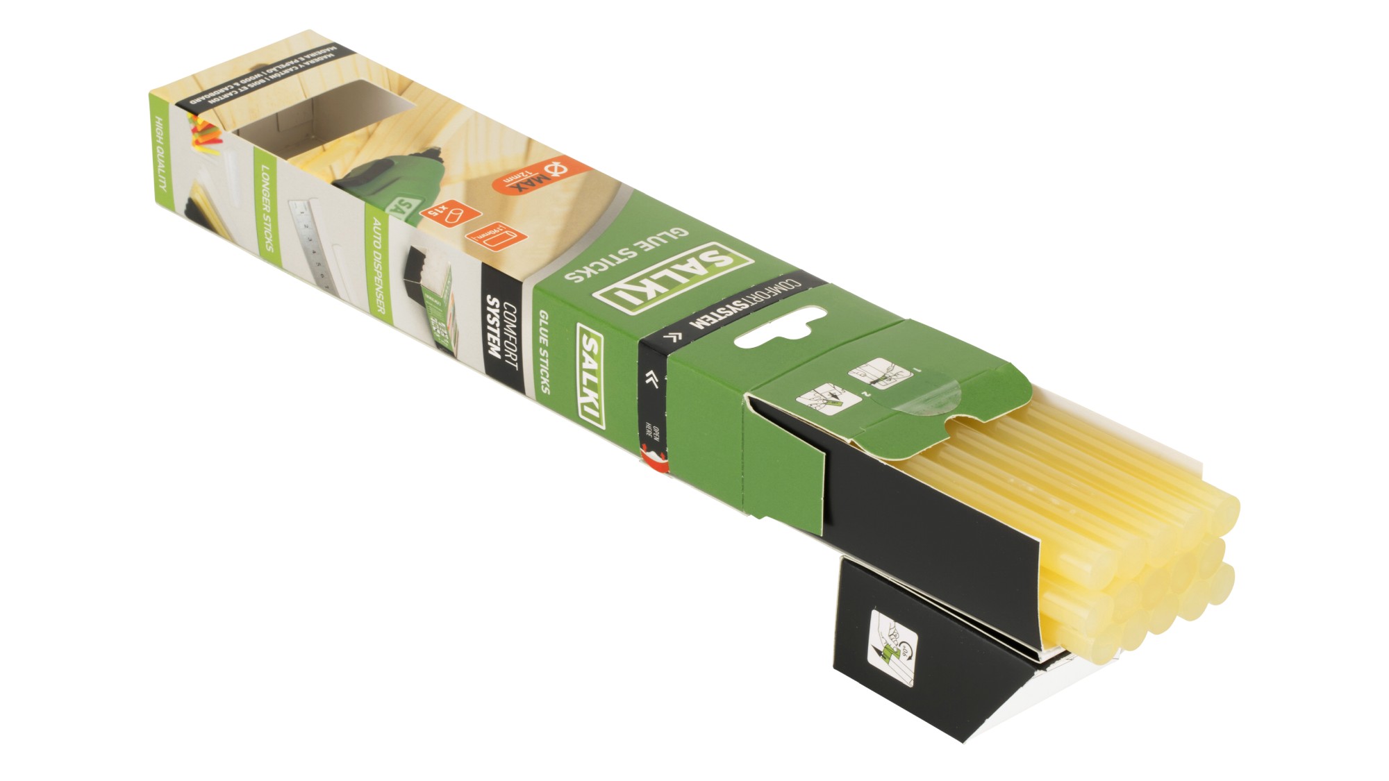 Barras de cola Madera y Cartón (MAX) Ø12 x 130 mm