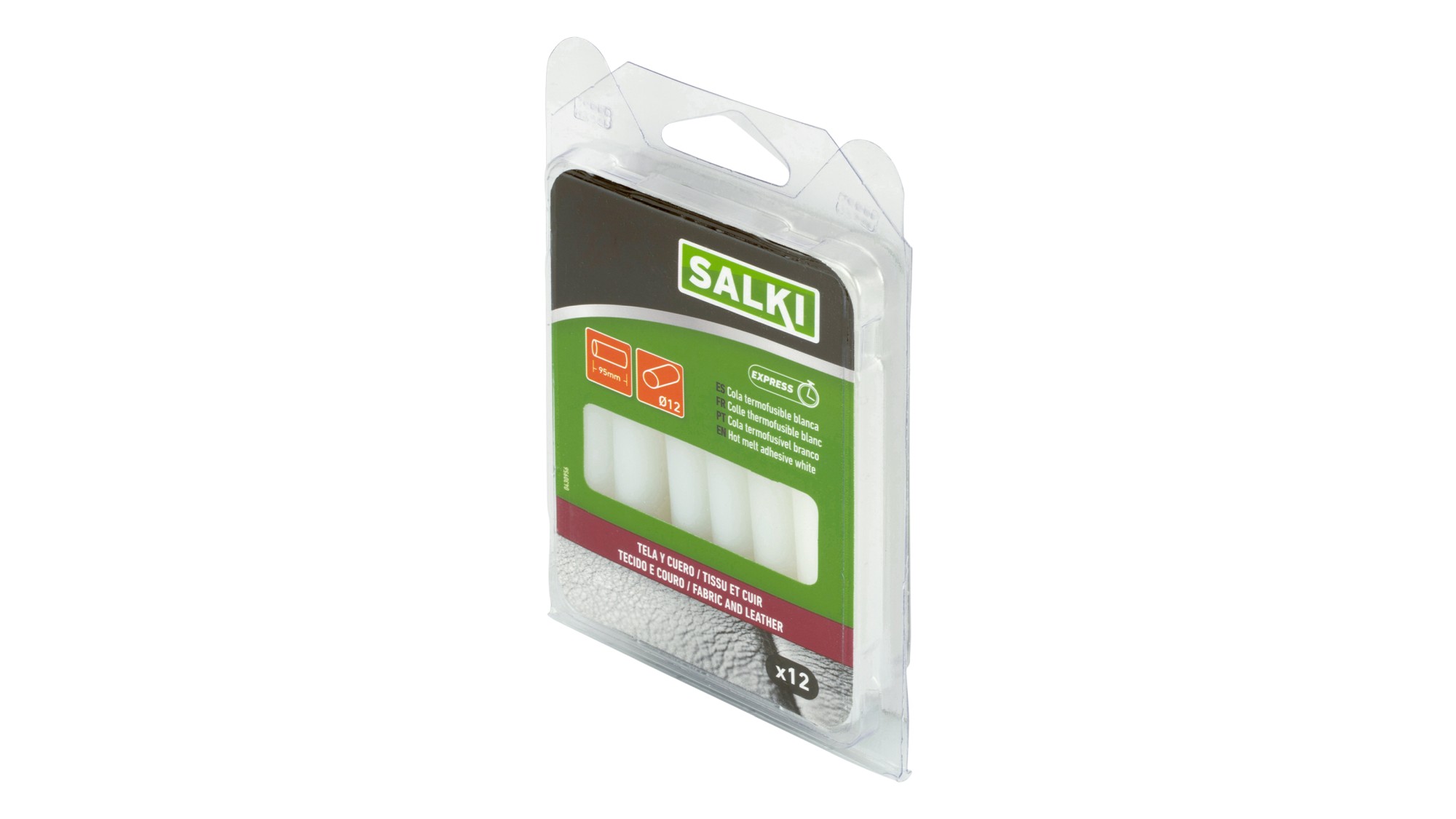 Barras de cola para tela / cueros Ø12 x 95 mm