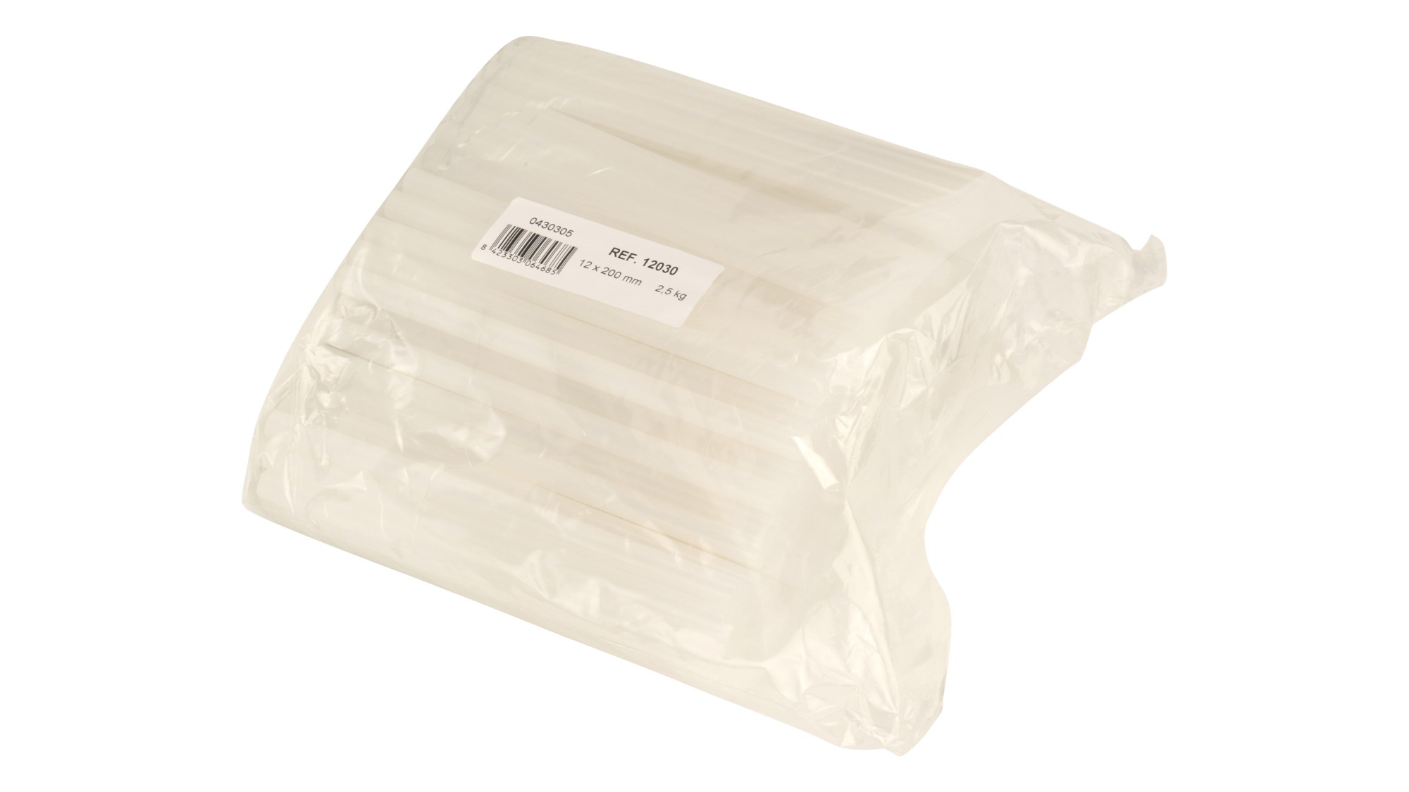 Barras de cola para uso universal Ø12 x 200 mm - Translúcida