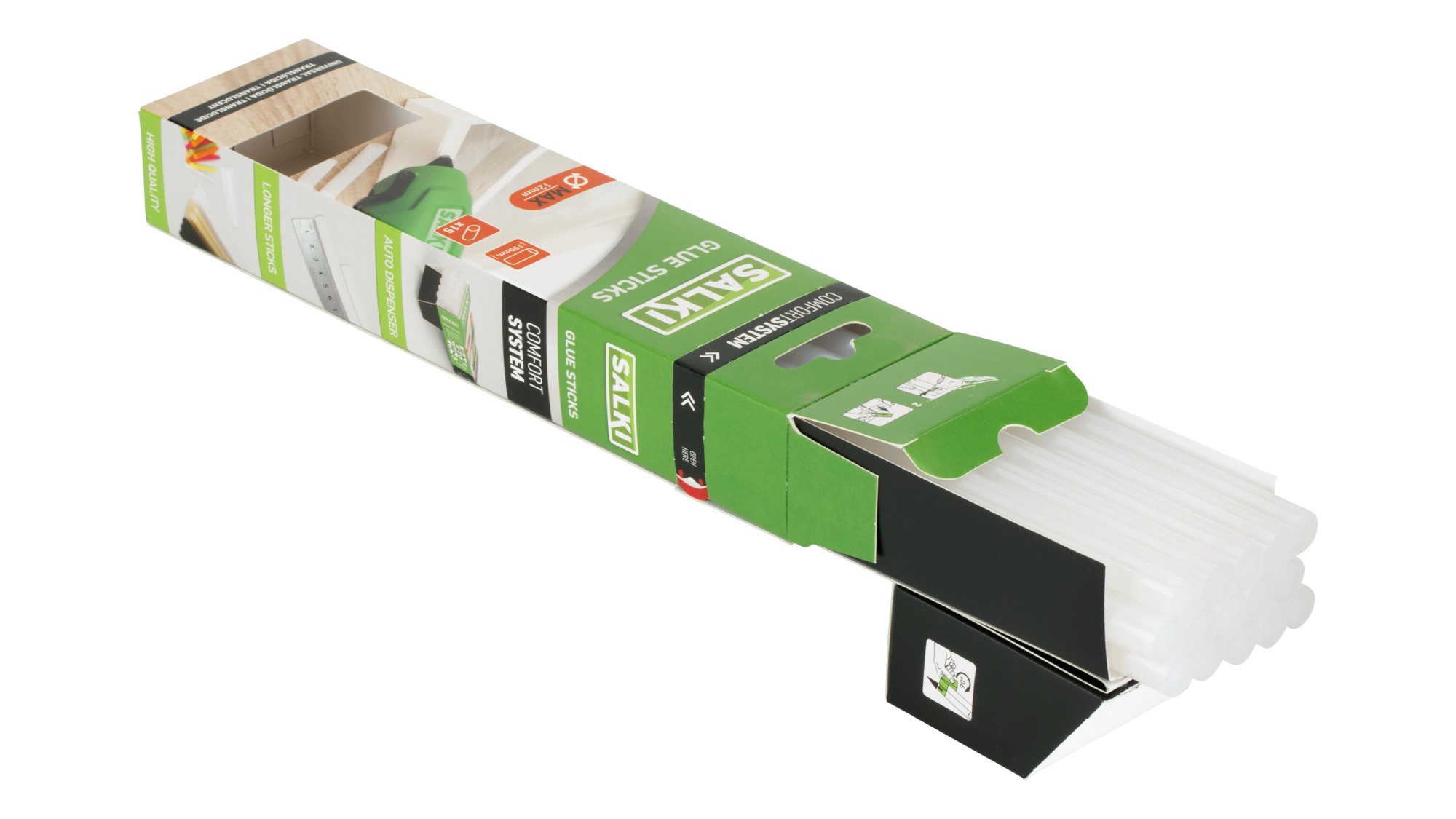 Barras de cola Universal Translúcida (MAX) Ø12 x 190 mm