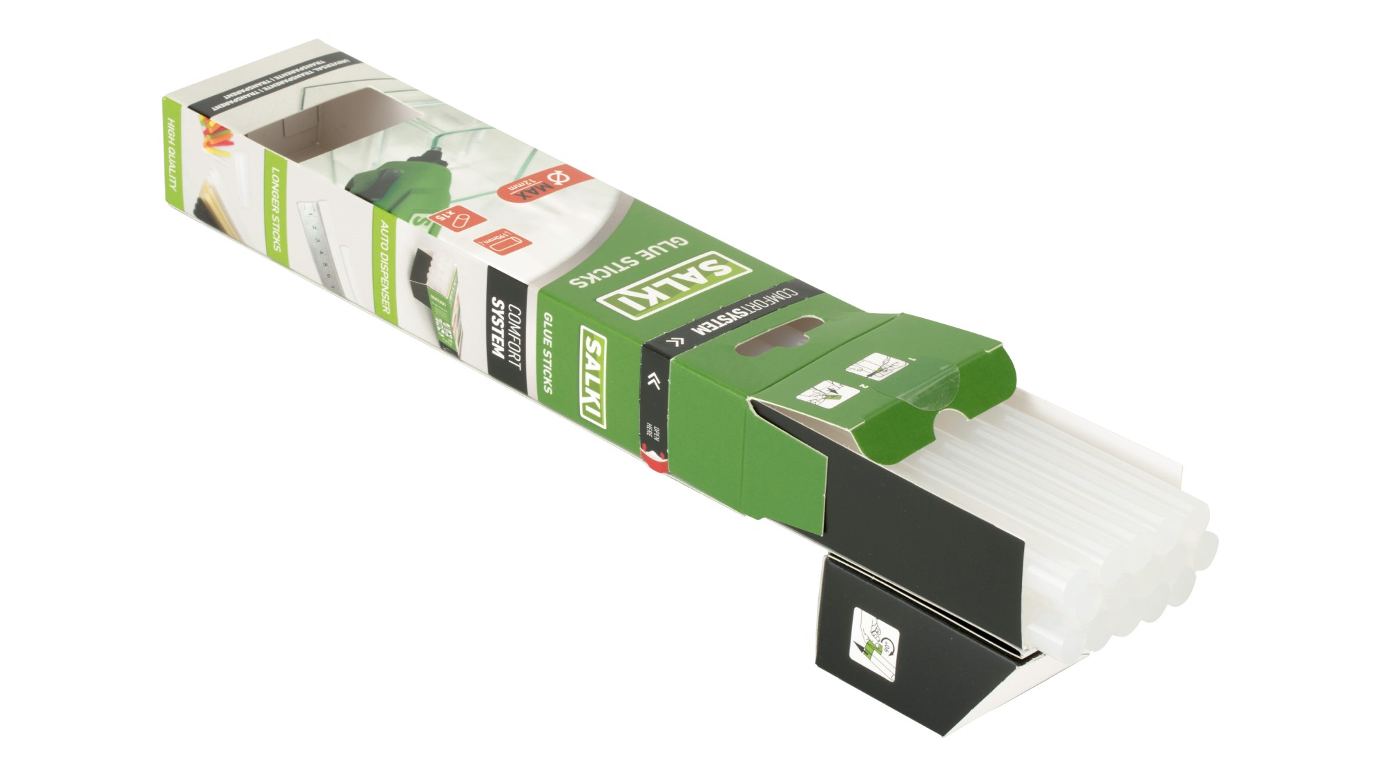 Barras de cola Universal Transparente (MAX) Ø12 x 190 mm