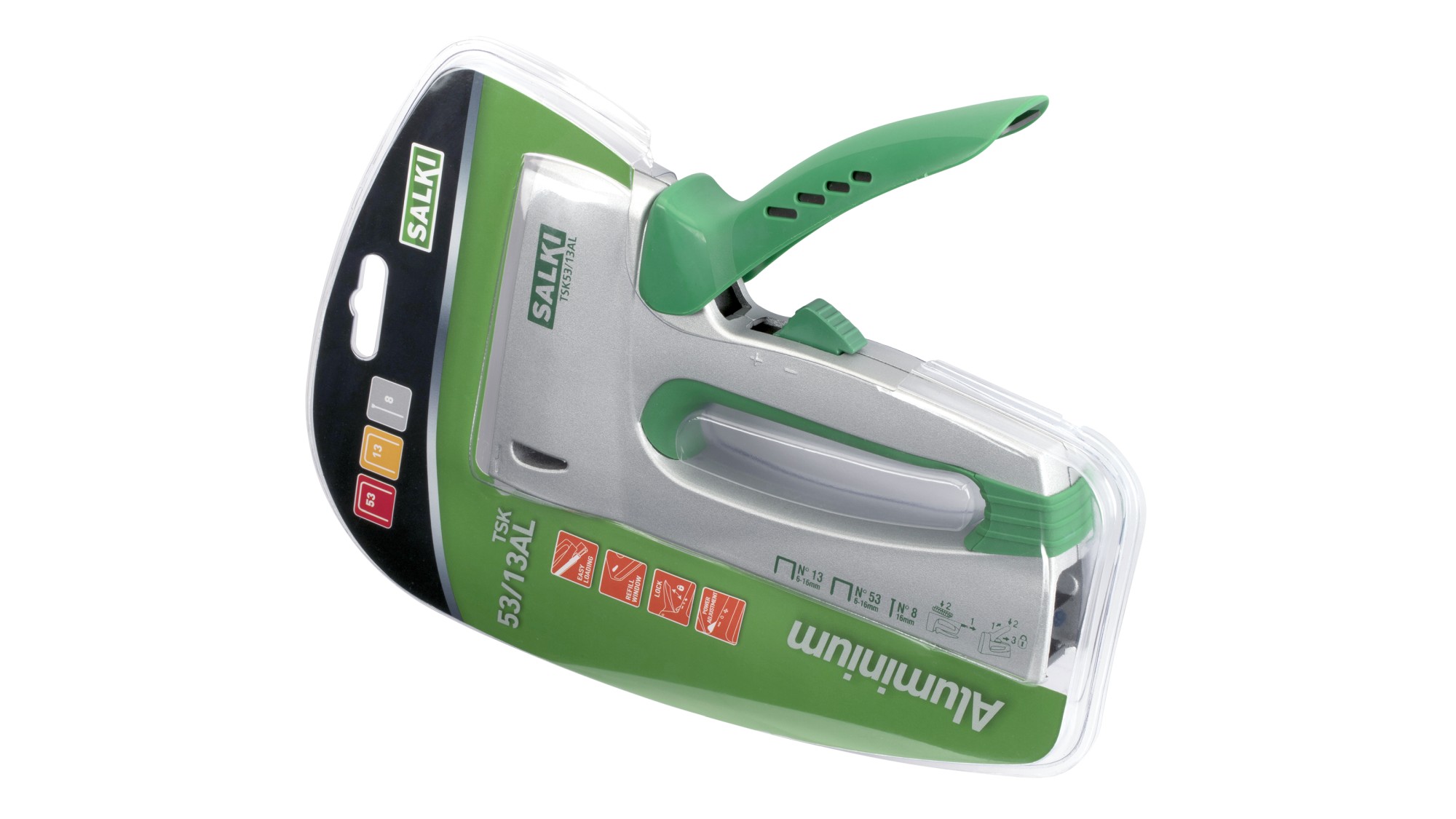 Grapadora manual TSK 53/13AL (de aluminio) - Expert Grapadora manual TSK 53 / 13 AL (de aluminio) - Expert