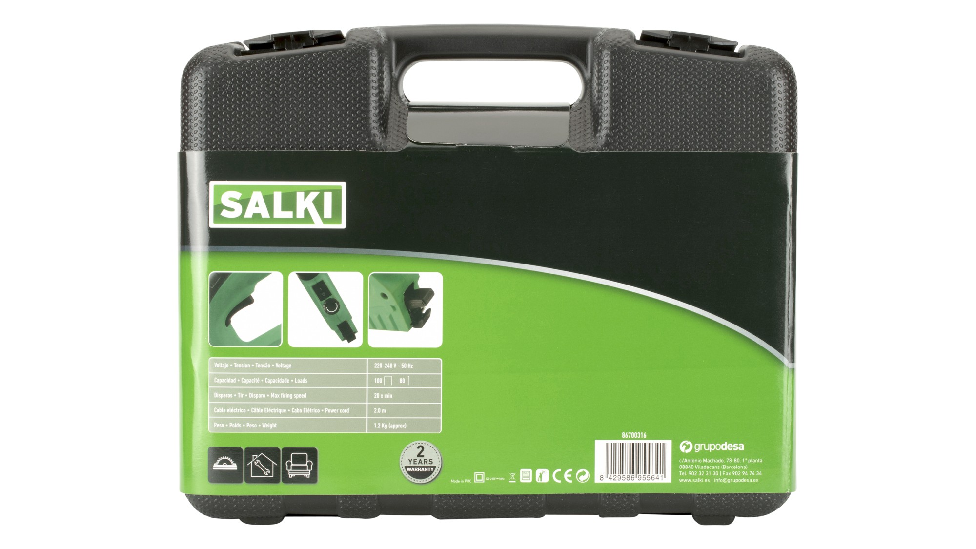 Grapadora eléctrica E-TSK Dual Grapadora manual eléctrica E-TSK Dual