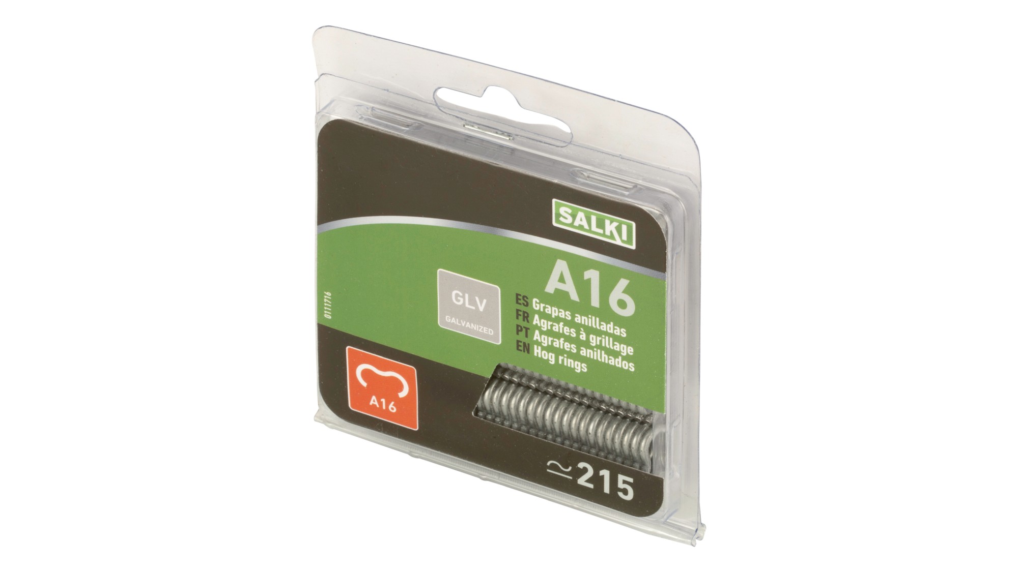 Grapa A16 Galvanizada