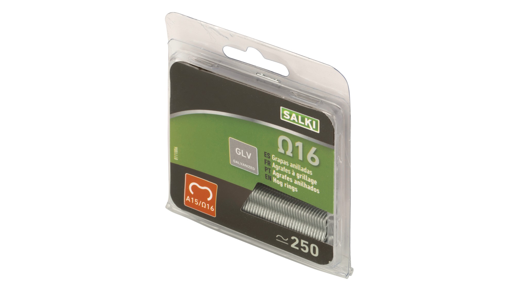 Grapa Omega 16 Galvanizada