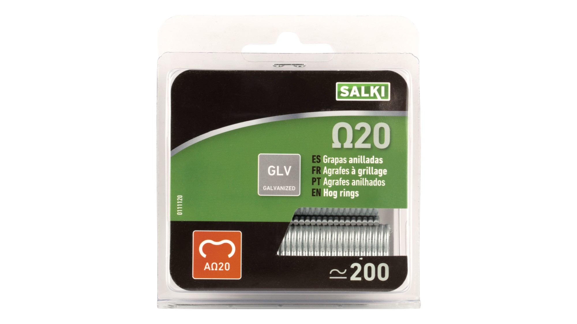 Grapa Omega 20 Galvanizada