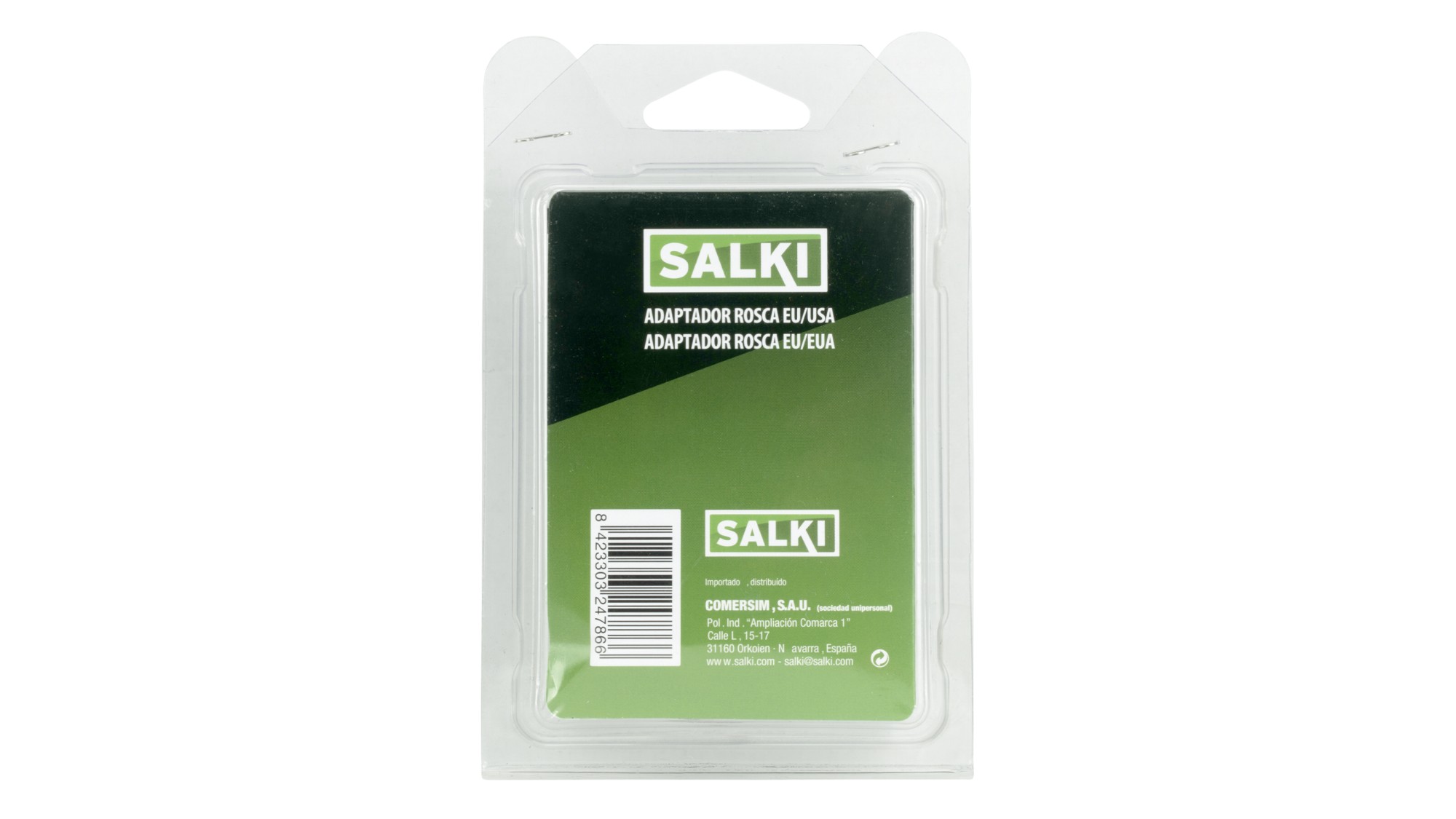 Adaptador rosca EU / USA