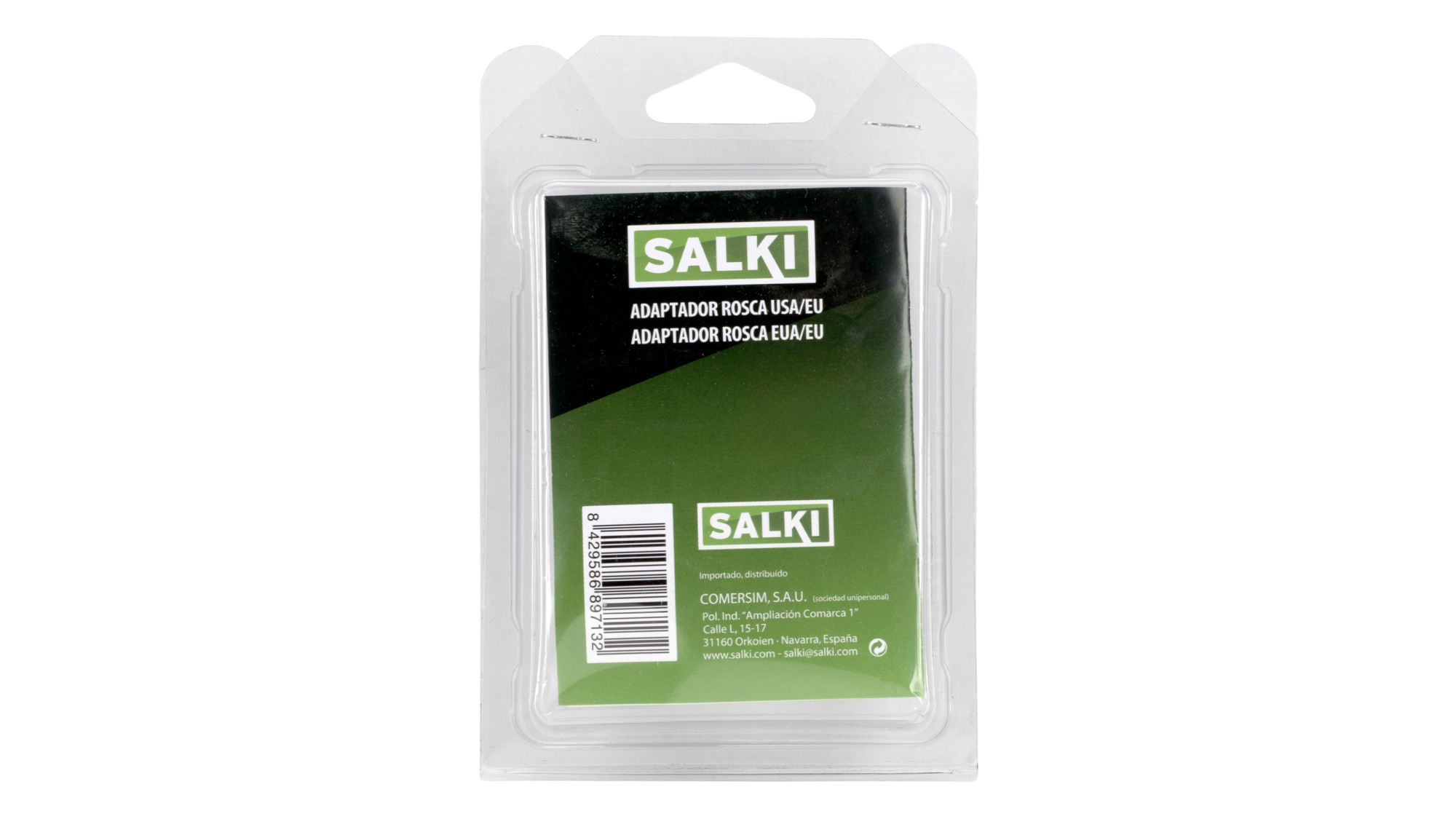 Adaptador rosca USA / EU