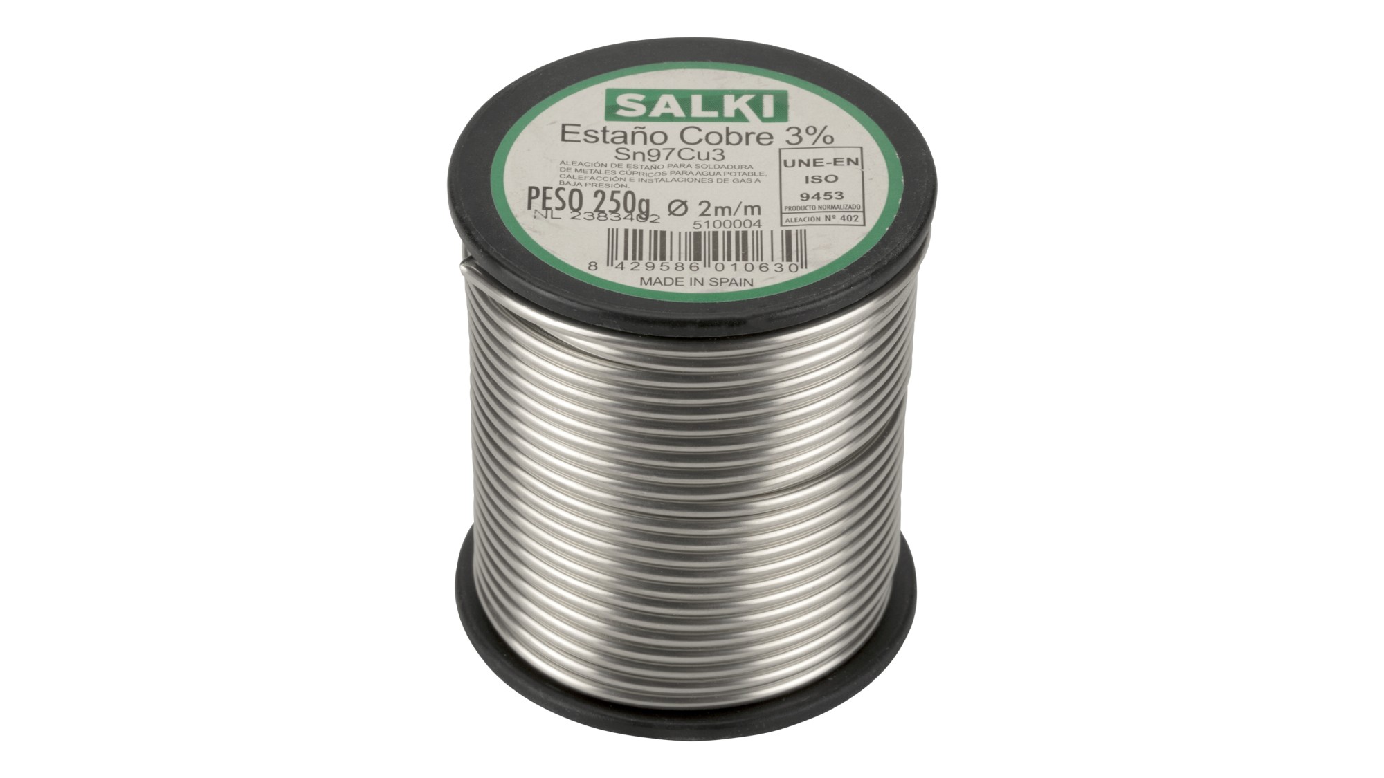 Estaño de cobre 3% - 250 gr