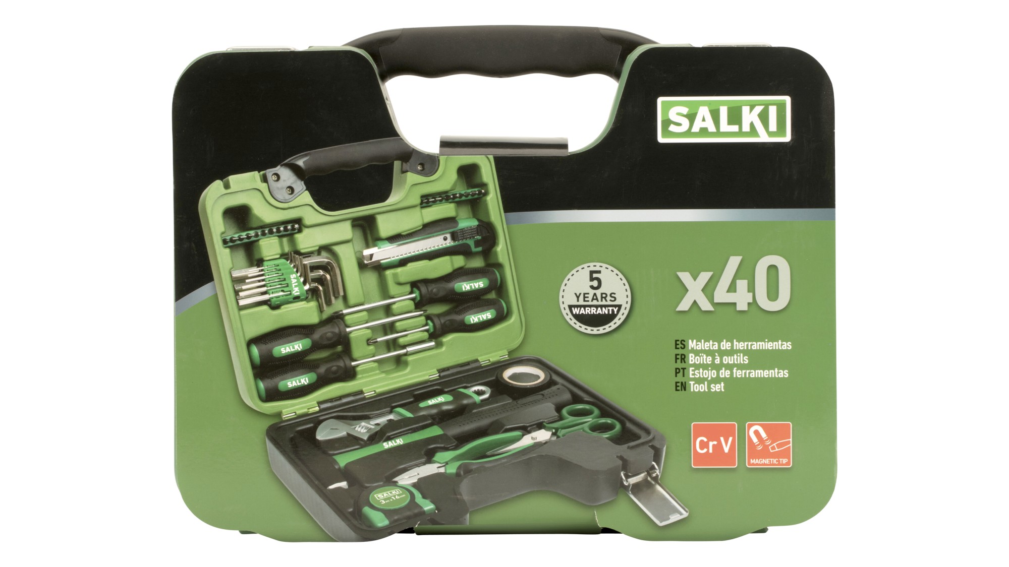 Maleta de herramientas 40 pcs