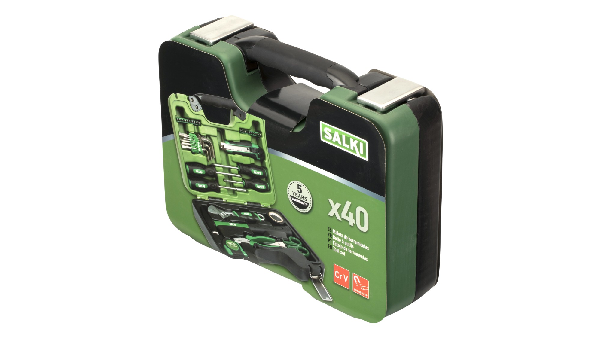 Maleta de herramientas 40 pcs