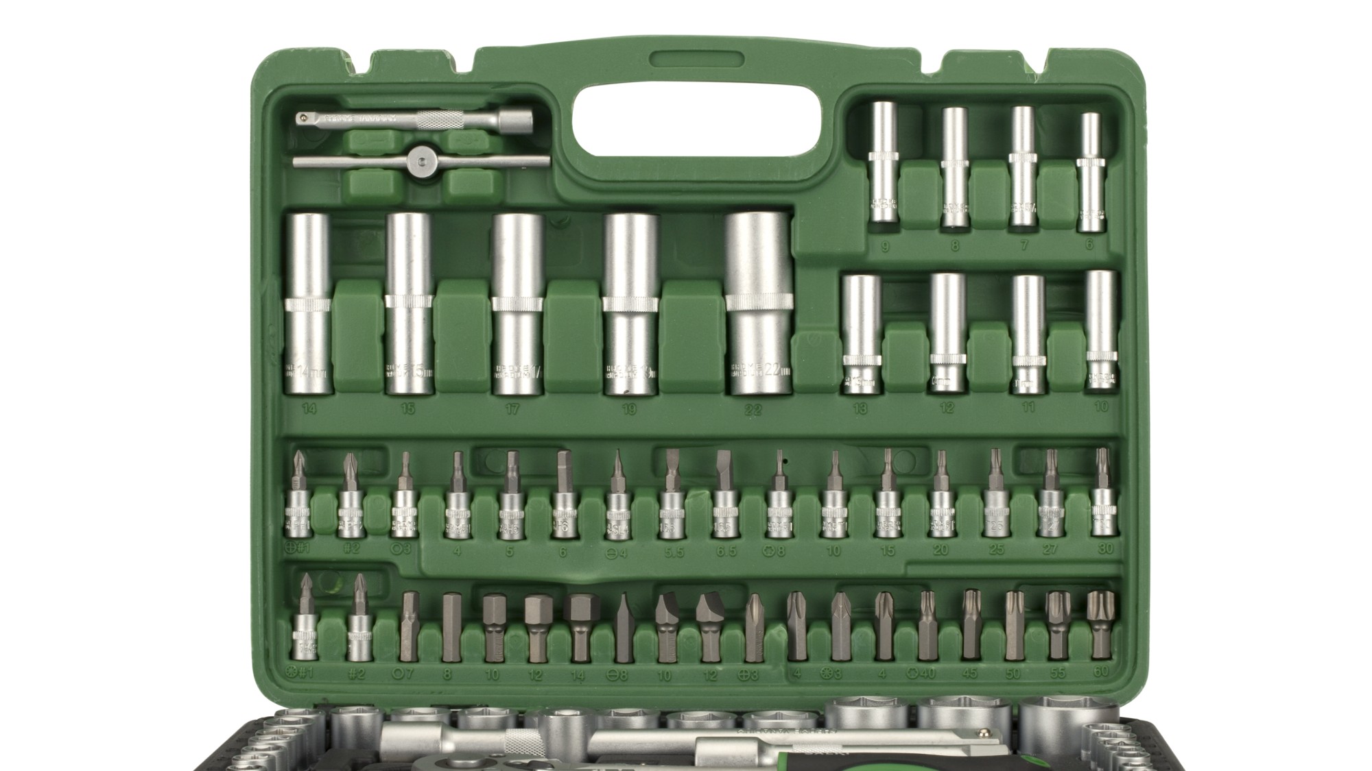 Estuche 1/4" y 1/2" - 108 pcs