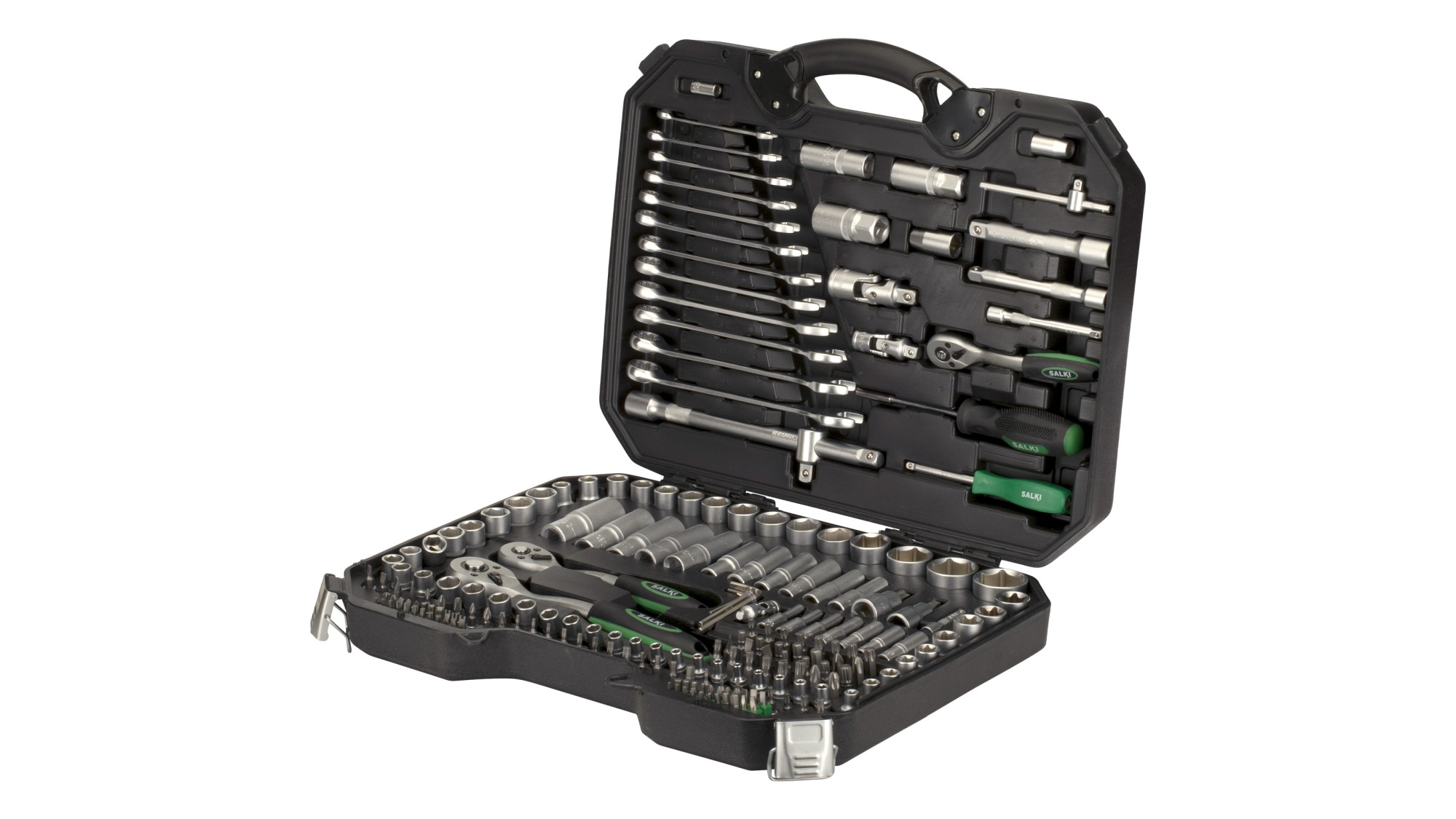 Estuche Salki Pro 1/4" + 1/2" + 3/8" - 218 pcs