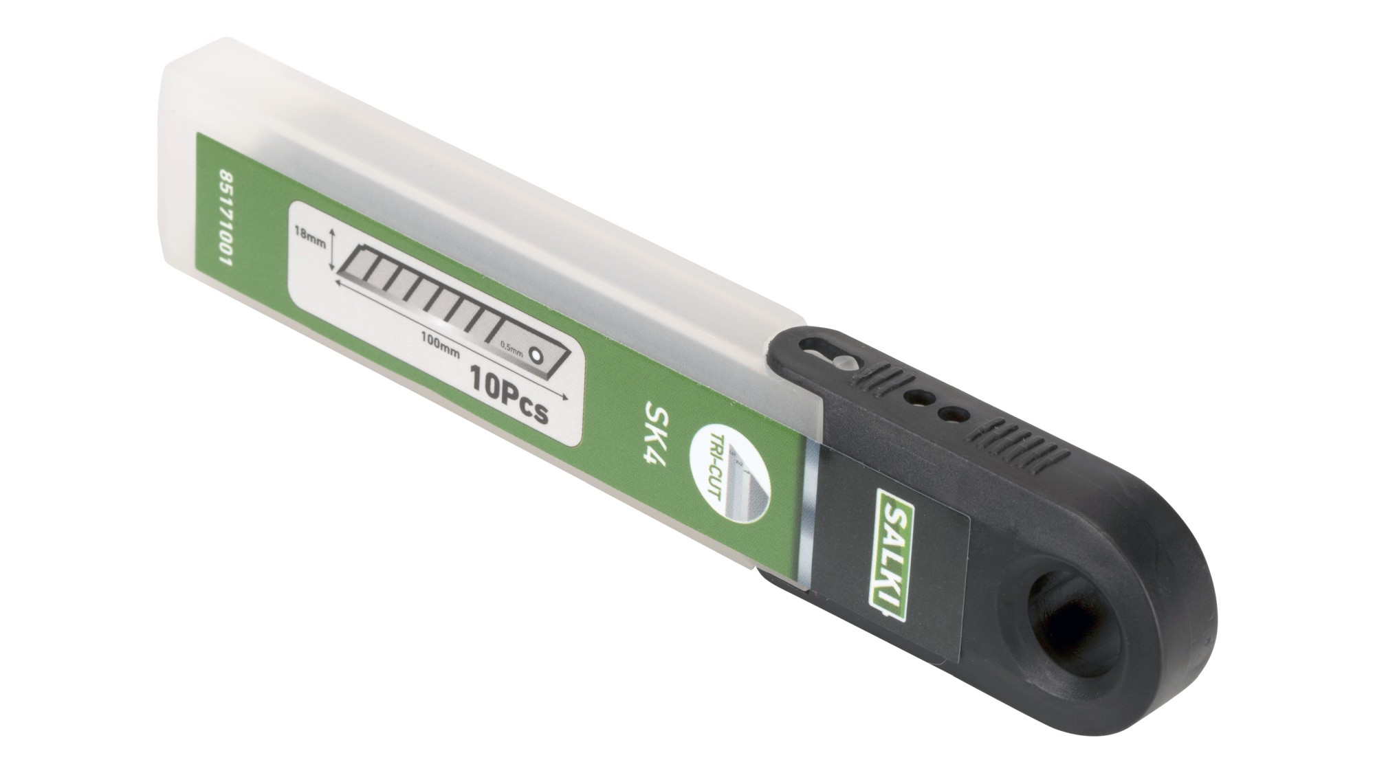 Blister cuchillas Salki TRI-CUT 18 mm - TRI-CUT