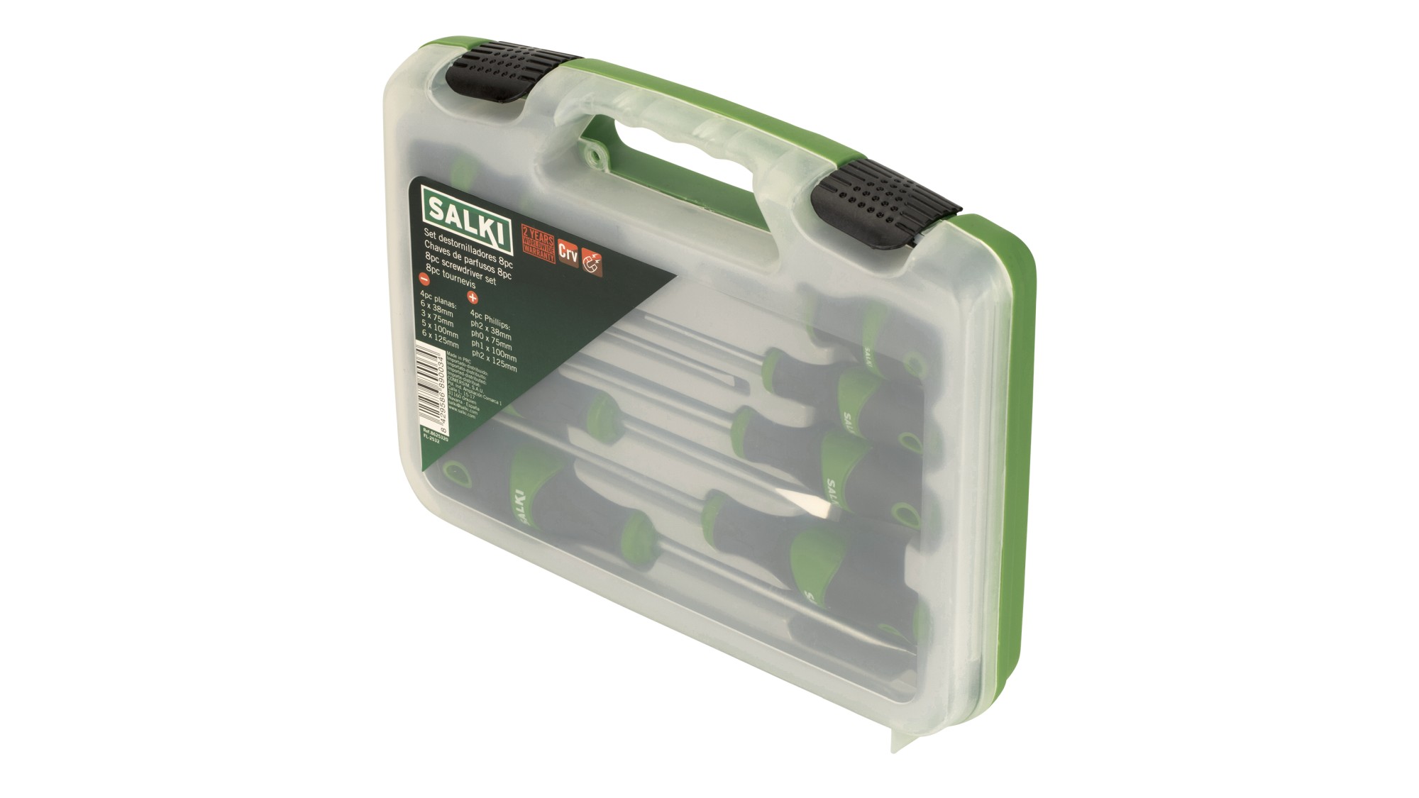 Juego 8 destornilladores