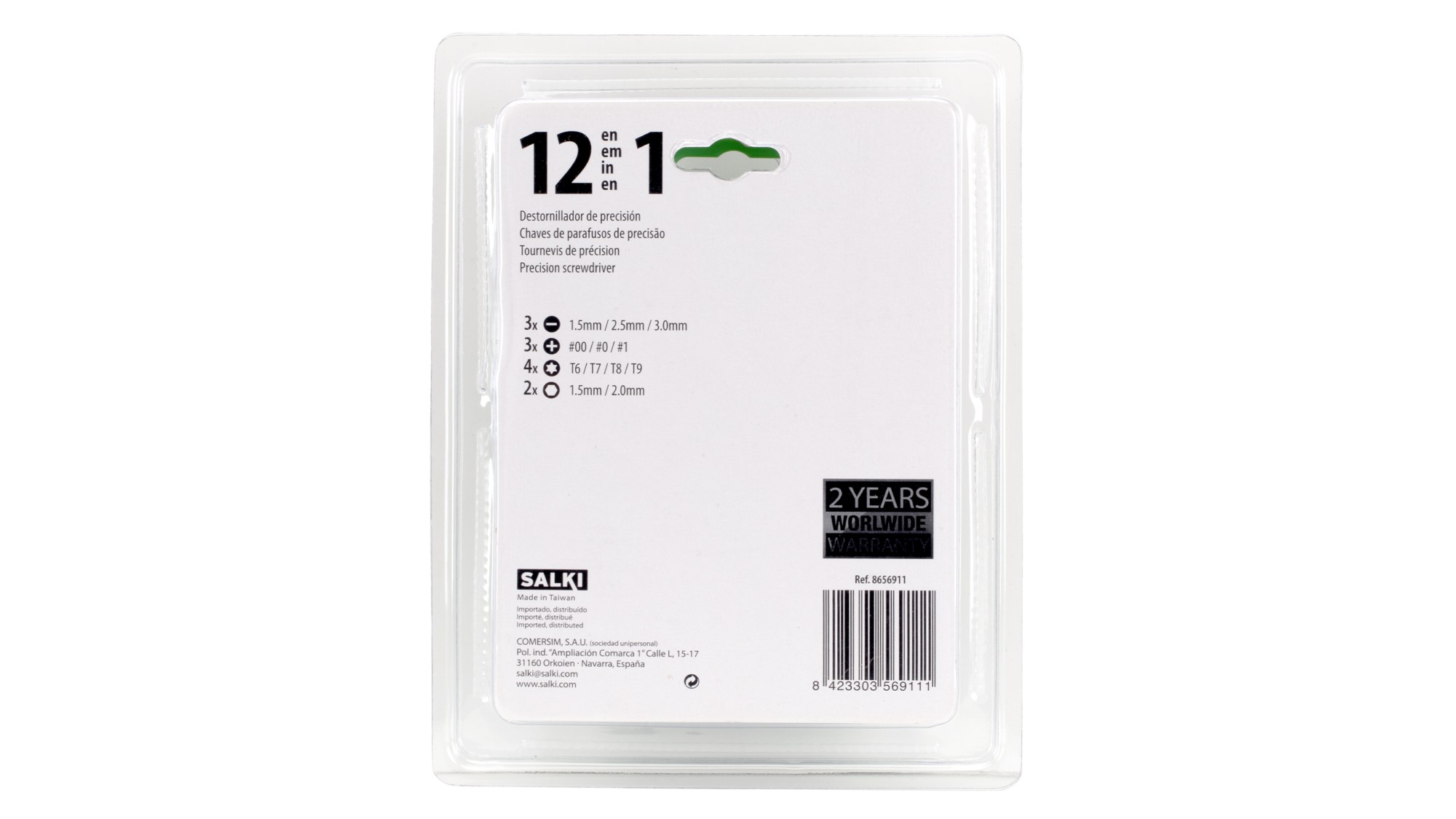 Juego destornilladores de precisión 7 pcs