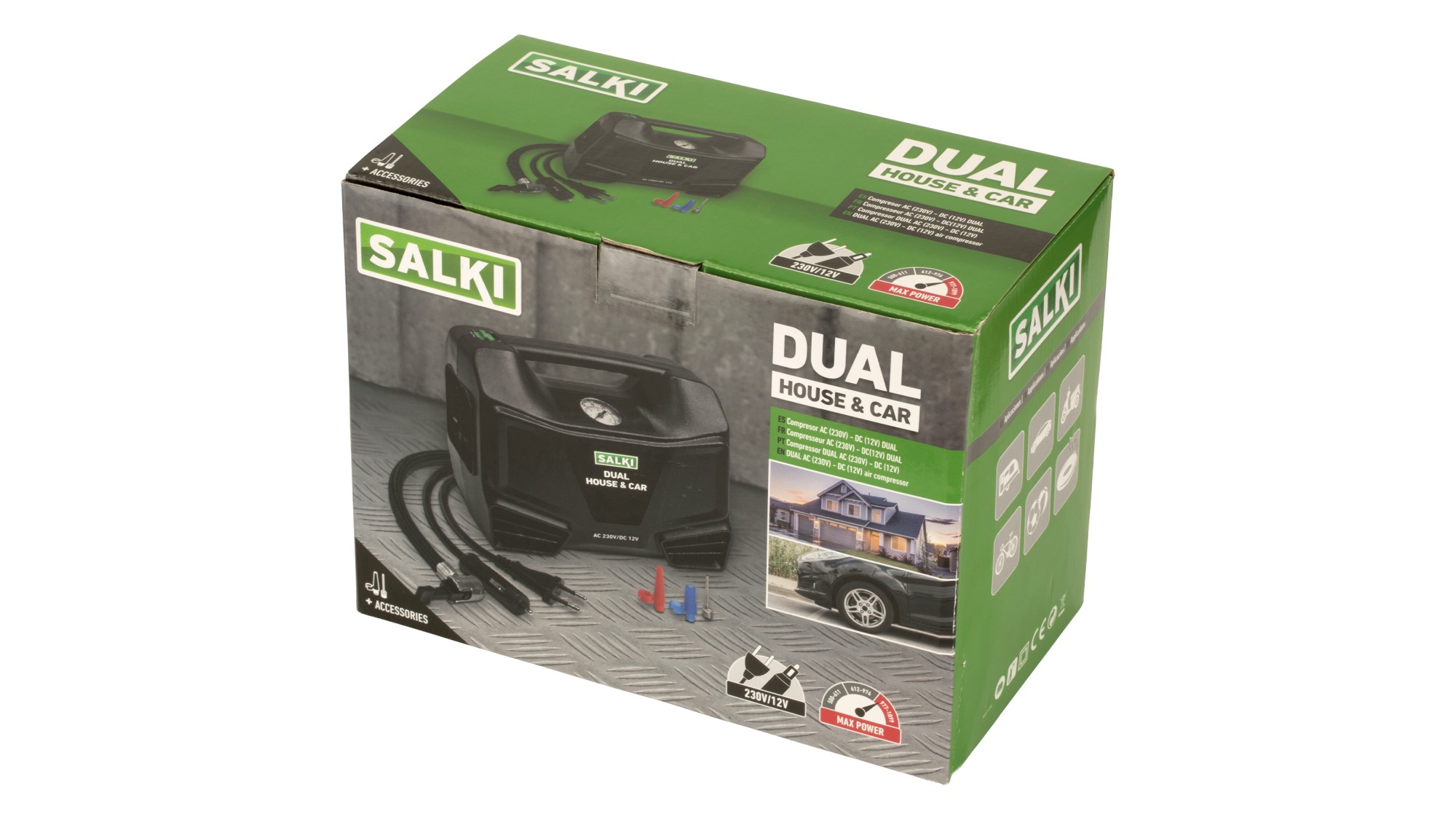 Compresor 230 - 12 v - House & Car dual