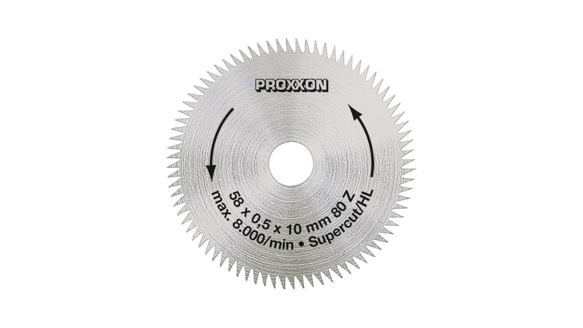 Hojas de corte KS 230 Hoja corte circular supercut 58 mm